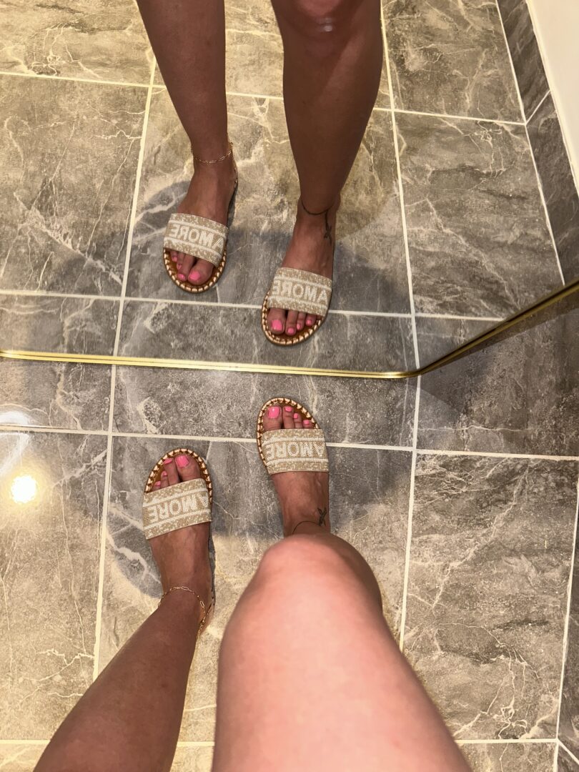 mes petite mules amore beige