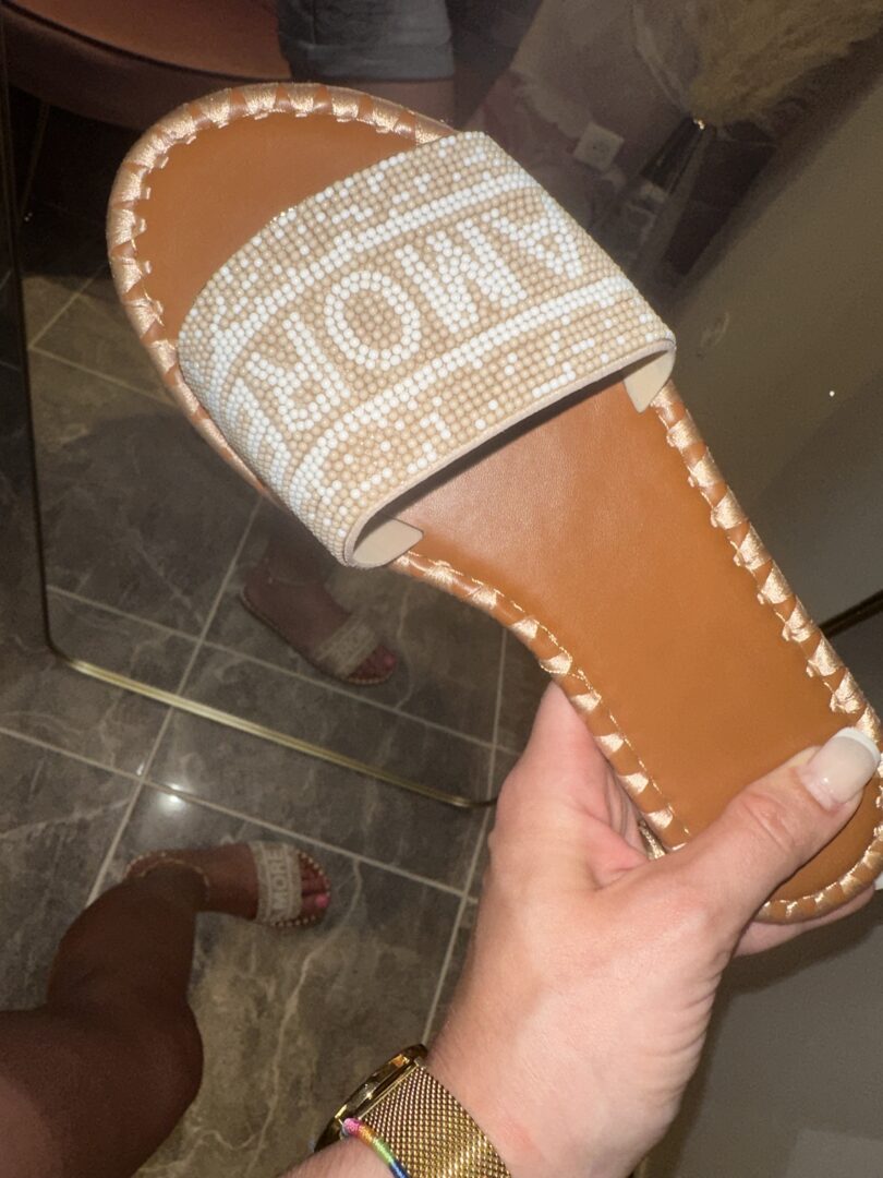mes petite mules amore beige