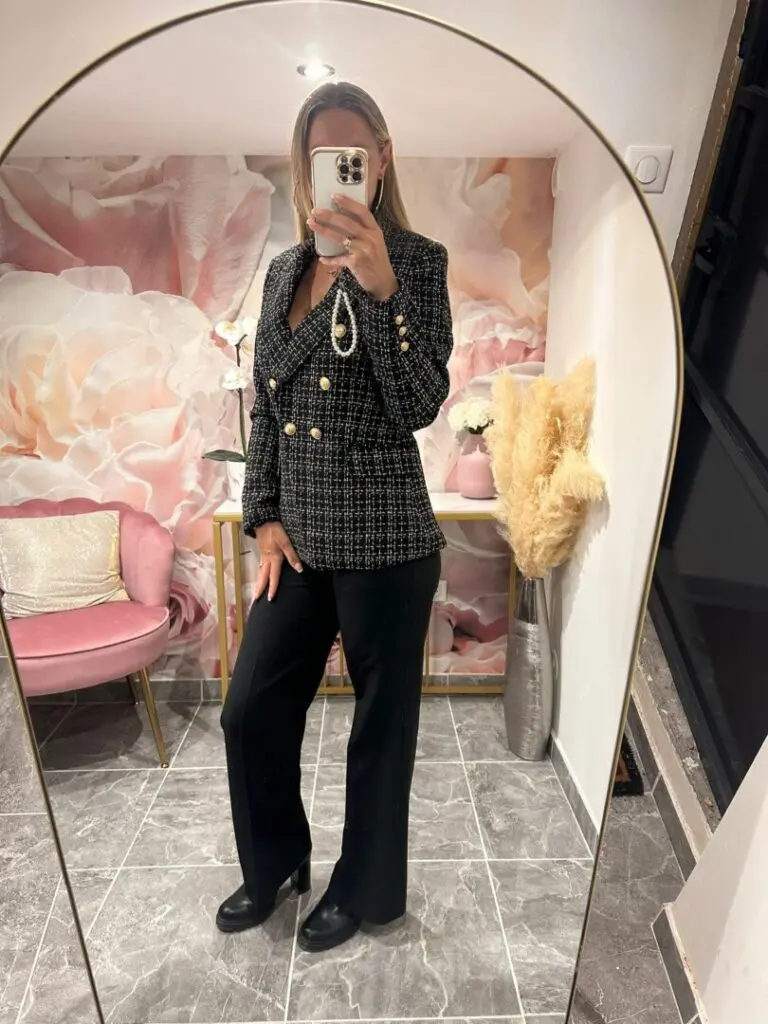 veste en tweed