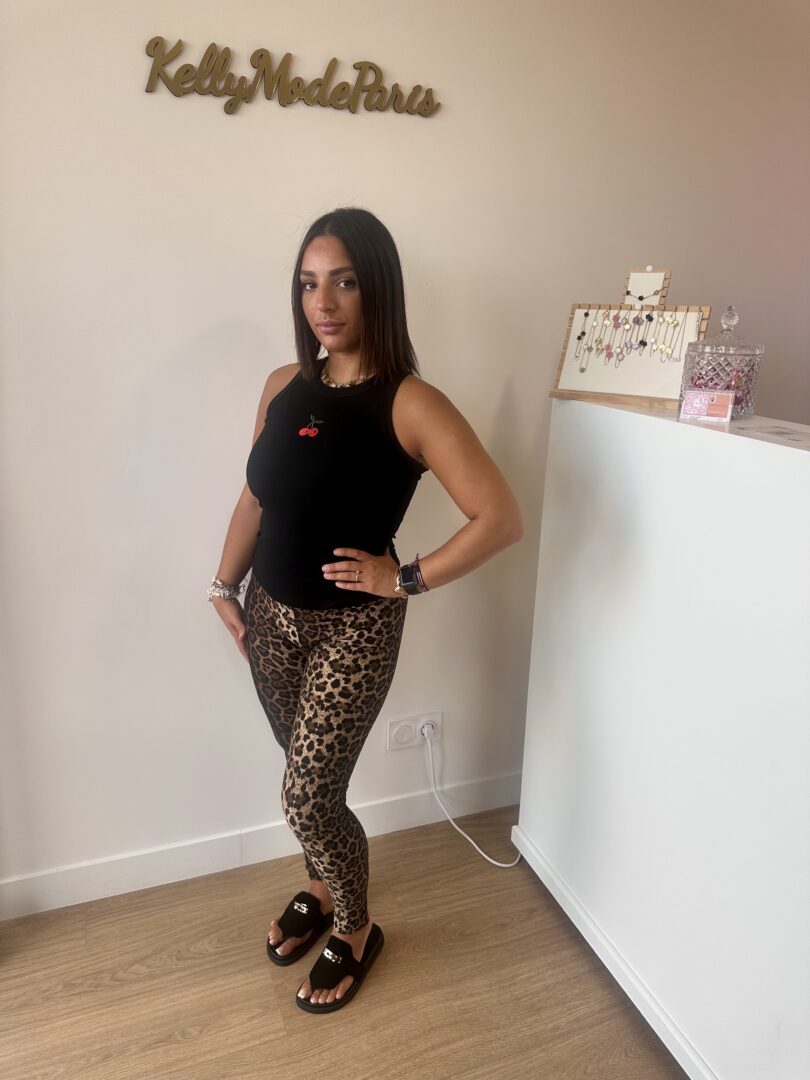 Leggings Imprimé Léopard – Image 3