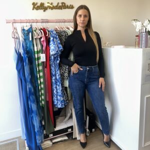 Body col zip noir